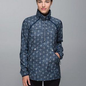 Lululemon Miss Misty II Sashiko Star Rain Jacket